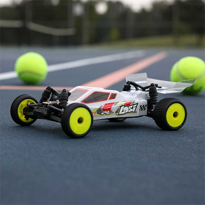 [˾ũ] LOS00007T1 [TEAM LOSI] 1/24 Micro-B 2WD Buggy RTR, White 