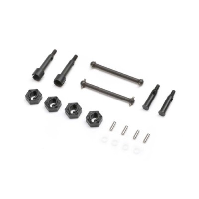 [˾ũ] LOS-1764 [TEAM LOSI] Drive Shafts, Axles, Wheel Hexes: Micro-B