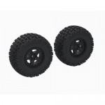 [ARRMA] ARA-1616 DBOOTS FORTRESS SC Tire Set Glued, Black (2)   ũ: 14mm