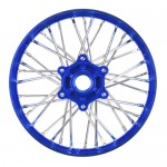 [PROLINE-RACING] PRO283700T1 1/4 Pro-Spec Aluminum V2 Bead Rear Wheel Blue/Blue (1): Promoto-MX
