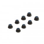 [ARRMA] ARA708009 Flanged Lock Nut M3 Black (4)