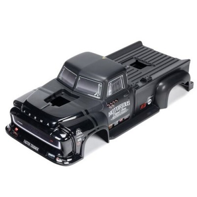 �˾���ũ ARA-1541 [ARRMA] ARA-1541 1/8 Painted Body with Decals, Black: NOTORIOUS 6S BLX V6