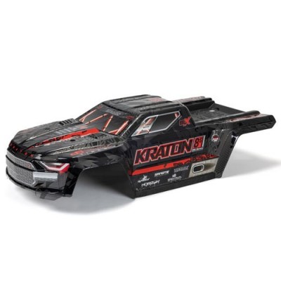 [�˾���ũ] ARA409010 [ARRMA] ARA409010 1/5 KRATON 8S Painted Decalled Trimmed Body Black �����Ϸ�ٵ�