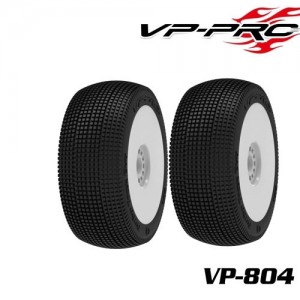 [VP PRO RACING] (1:8 ���� Ÿ�̾� ��)���� VP-804U Turbo Trax Evo M3 RW Rubber Tyre �Ѻ��� 2������