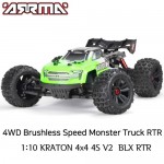 [ARRMA] 1/10 KRATON 4x4 4S V2 BLX RTR MT Green (͸,  ʿ)