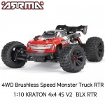 [ARRMA] 1/10 KRATON 4x4 4S V2 BLX RTR MT Red (͸,  ʿ)