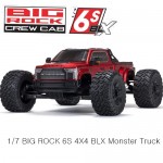[ARRMA] 1/7 BIG ROCK 6S 4X4 BLX Monster Truck RTR, Red