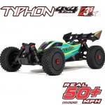[ARRMA] 1/8 TYPHON 223S BLX 귯ø 4X4  RTR, DSC, 