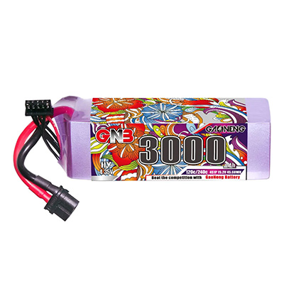 [�˾���ũ]  [GNB] 15.2V 3000mAh 4S HV 120C ��Ƭ������ ���͸� - XT60