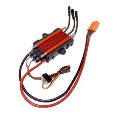 �˾���ũ SPMXME1B [SPEKTRUM] 100 Amp �귯�ø��� ��Ʈ�� ���ӱ� ESC: Jetstream