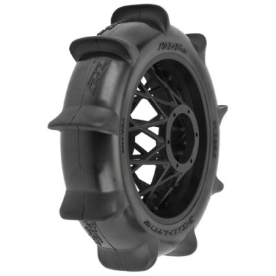 �˾���ũ PRO1023810 [PROLINE-RACING] 10238-10 1/4 Roost MX Sand/Snow Paddle Rear Tire MTD Black (1): PROMOTO-MX