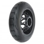 [PROLINE-RACING] 10245-10 1/4 Supermoto 2.0 S3 Rear Tire MTD Black Supermoto Wheel: MX/SM