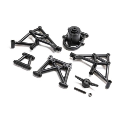 [�˾���ũ] LOS250056 [TEAM LOSI] Rear Cage: 8X Super Lasernut