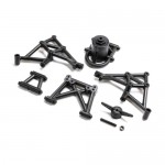 [TEAM LOSI] Rear Cage: 8X Super Lasernut