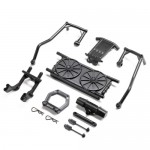 [TEAM LOSI] Bumper, Body Post: 8X Super Lasernut