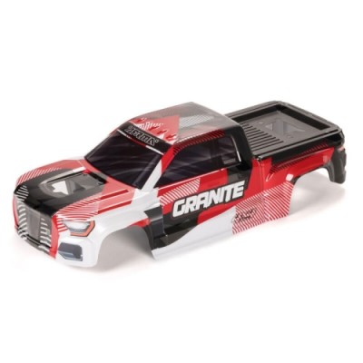 �˾���ũ ARA-1622 [ARRMA] ARA-1622 GRANITE Clipless Painted Decaled Trimmed Body, Red