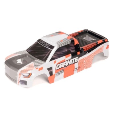 �˾���ũ ARA-2247 [ARRMA] ARA-2247 1/10 Clipless Painted Decaled Body, Orange: GRANITE 4X4