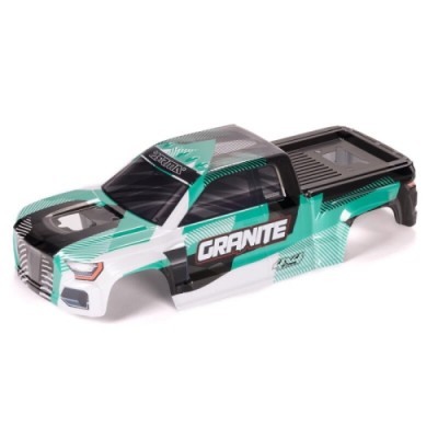 �˾���ũ ARA-2317 [ARRMA] ARA-2317 1/10 Clipless Painted Decaled Trimmed Body, Green/Black: GRANITE 4X4