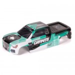 [ARRMA] ARA-2317 1/10 Clipless Painted Decaled Trimmed Body, Green/Black: GRANITE 4X4