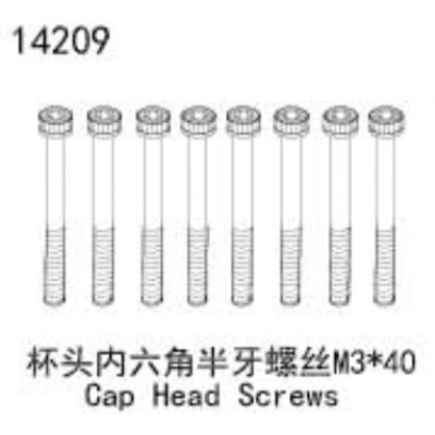 �˾���ũ YK14209 [YK HOBBY] Cap Head Screws M3*40