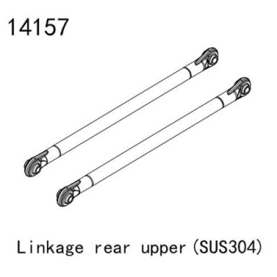 [�˾���ũ] YK14157 [YK HOBBY] YK14157 Linkage rear upper stainless SUS304 (YK4083)