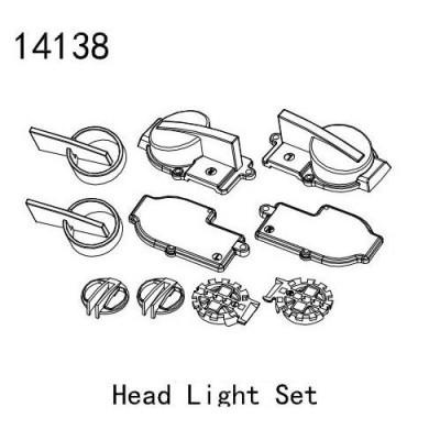 [�˾���ũ] 14138 [YK HOBBY] 14138 Head Light Case Set (YK4083) LED ������