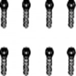 [YK HOBBY] 14094 Button head self-tapping screws ST1.6*5