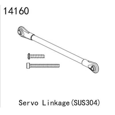 �˾���ũ YK14160 [YK HOBBY] YK14160 Servo Linkage stainless SUS304 (YK4083v2)