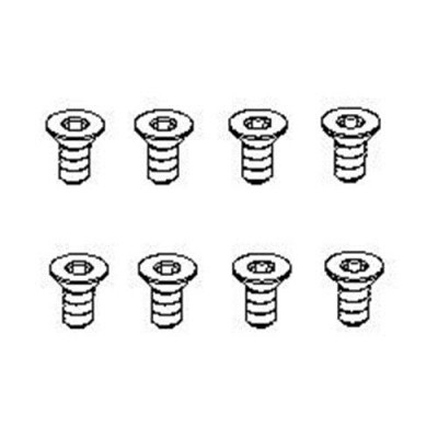 �˾���ũ 13106 [YK HOBBY] 13106 Flat Head Screws(yk4����)