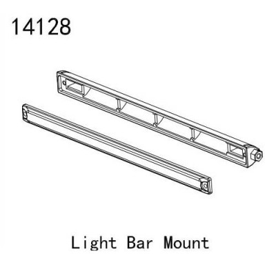 �˾���ũ 14128 [YK HOBBY] 14128 Light Bar Mount (YK4083) LED ������