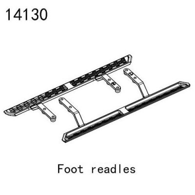 �˾���ũ YK14130 [YK HOBBY] 14130 Foot Pedals Step (YK4083)
