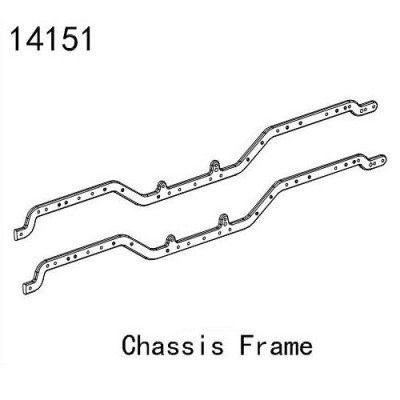 �˾���ũ 14151 [YK HOBBY] 14151 Chassis Frame (YK4083)