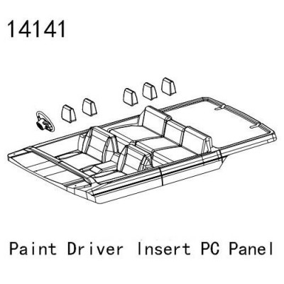 �˾���ũ YK14141 [YK HOBBY] 14141 Paint Inner Body (YK4083)