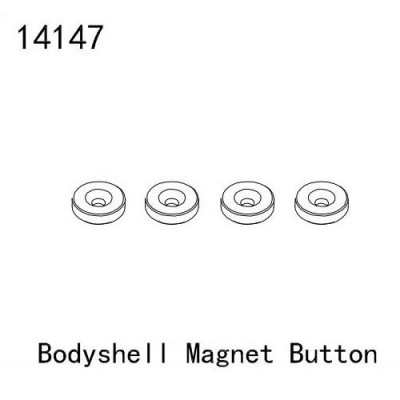 �˾���ũ YK14147 [YK HOBBY] 14147 Bodyshell Magnet (YK4083)
