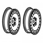 [YK HOBBY] Wheel (YK6101)