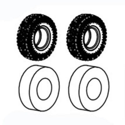 [�˾���ũ] 13608 [YK HOBBY] Tire & sponge (YK6101)