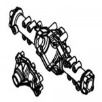 [YK HOBBY] Middle axle case (YK6101)