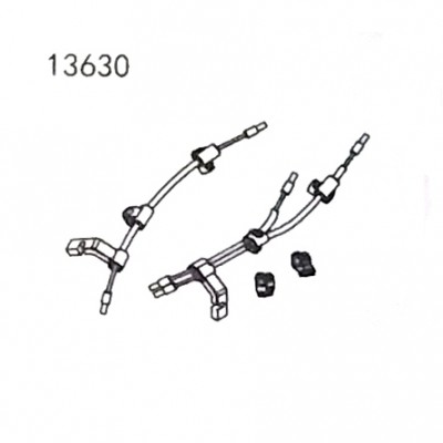 [�˾���ũ] 13630 [YK HOBBY] Differential lock rope set (YK6101)