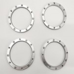 [YK HOBBY] 14035 Silver wheel frame ring(yk4081,yk4082)