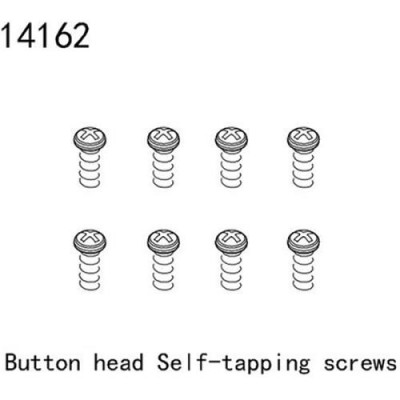 [�˾���ũ] YK14162 [YK HOBBY] YK14162 button head self-tapping Screws ST2*6 (YK4083)