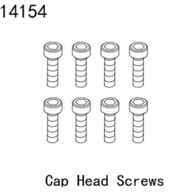 [�˾���ũ] YK14154 [YK HOBBY] YK14154 cap head Screws M4*12 (YK4083)