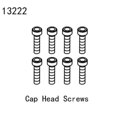 [�˾���ũ] 13222 [YK HOBBY] 13222 Cap Head Screws M4*16 (4082, 4083)
