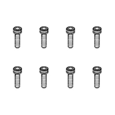 �˾���ũ YK21222 [YK HOBBY] 21222 Cap Head Screws M2.5*10
