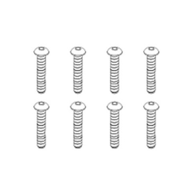 �˾���ũ YK21221 [YK HOBBY] 21221 Button Head Screws M2.5*12