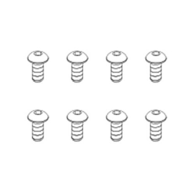 �˾���ũ YK21220 [YK HOBBY] 21220 Button Head Screws M3*6