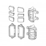 [YK HOBBY] 21217 Taillight bucket set