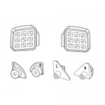 [YK HOBBY] 21213 Rear view mirror