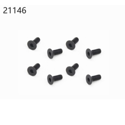 �˾���ũ YK21146 [YK HOBBY] 21146 Flat Head Hex Screw M3*8