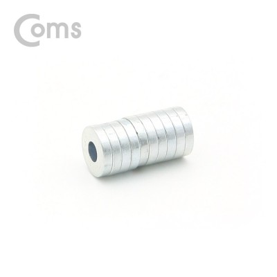 ¾Ë¾¾¹ðÅ© ID465 Coms Ãʰ·Â ¸µÇü ³×¿Àµð¿ò ÀÚ¼® Áß, Áö¸§ 10mm, 10°³ÀÔ 1Set, ¿øÇü ¸¶±×³×ƽ ¸¶±×³Ý