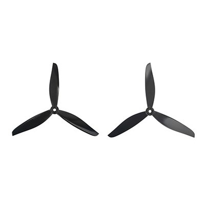 [�˾���ũ] TL1601-02 [TR] 7in High Speed Tri-Blade (Smoke Gray/7.0x4.5in/CW/CCW)